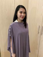 Little K Side Button Nursing Poncho - Image 4