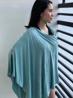 Little K Side Button Nursing Poncho - Image 7