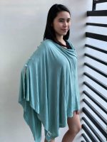 Little K Side Button Nursing Poncho - Image 8