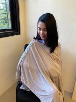 Little K Side Button Nursing Poncho - Image 15