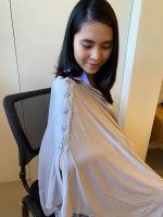 Little K Side Button Nursing Poncho - Image 16