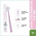 Nature To Nurture Wheat Straw Ultra-Fine Bristle Toothbrush (0-6 Yrs Old) - Image 4