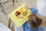 EasyTots EasyMat Original: Toddler Suction Plate and Spoon "Transition to Table" - Image 5