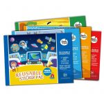 Joan Miro Reusable Sticker Pad
