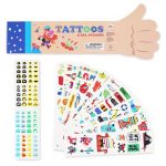 Joan Miro Temporary Tattoo and Nail Art Set : Boys and Girls - Image 3