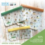 Zippies Green Vibes 3-Pc Sampler Set - Bags With A Mission - Image 5