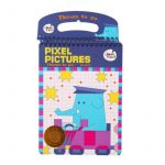 Joan Miro Pixel Picture Coloring Pad