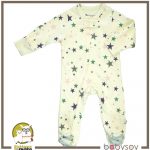 Babysoy Zipper Footie