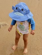 Zoocchini UPF50+ Baby Swim Diaper & Sun Hat Set – Wally the Whale©