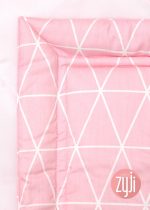 Zyji Hexa Pink Fitted Sheet 28 x 52"