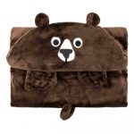 Zoocchini Toddler/Kids Animal Hooded Blanket - Image 11