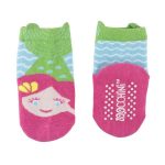 Zoocchini Grip + Easy Comfort Crawler Leggings & Socks Set (Marietta the mermaid) - Image 4