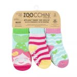 Zoocchini 3 Piece Comfort Terry Socks Set (Marietta the mermaid)©