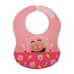 Marcus & Marcus Wide Coverage Silicone Bib (6m+) - Image 2