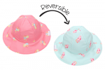 Flapjackkids UPF50 Reversible Bucket Sunhats - Mermaid/Seahorse