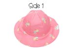 Flapjackkids UPF50 Reversible Bucket Sunhats - Mermaid/Seahorse - Image 2