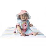 Flapjackkids UPF50 Reversible Bucket Sunhats - Mermaid/Seahorse - Image 4