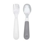 OXO TOT Training Fork and Spoon Set - Image 3