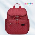 Mambo Baby Diaper Bag Maternity Bag Baby Organizer Bag Lightweight Multifunctional Large Capacity - Image 5