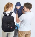 Mambo Baby Diaper Bag Maternity Bag Baby Organizer Bag Lightweight Multifunctional Large Capacity - Image 2
