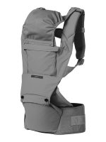 ÉCLEVE Pulse Ultimate Comfort Hip Seat Baby Carrier (Neutral Gray)©