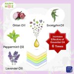 HAPPY NOZ RUNNY NOSE RELIEF PATCH ORIGINAL + ONION OIL 6's - Image 2