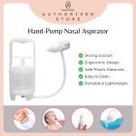 Lunabebe by Mama Blends - Hand-Pump Strong Suction Nasal Aspirator