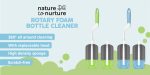 Rotary Foam Bottle Brush- GREEN - Image 2