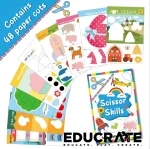 On the Go Cutting Scissors Activity (Cut and Paste)