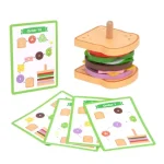 Tooky Toy Make a Sandwich Stacking Set - Image 6
