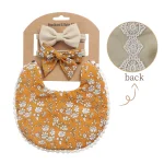 Headband and Boho bib 2 in 1