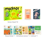 Mideer Brain Game Book: Let's Stick