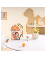 Tooky Toy Farm Playhouse Activity Cube - Image 3